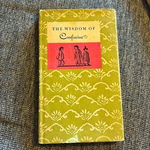 Vintage The Wisdom of Confucius 
Chinese Philosophy Ethical Principles